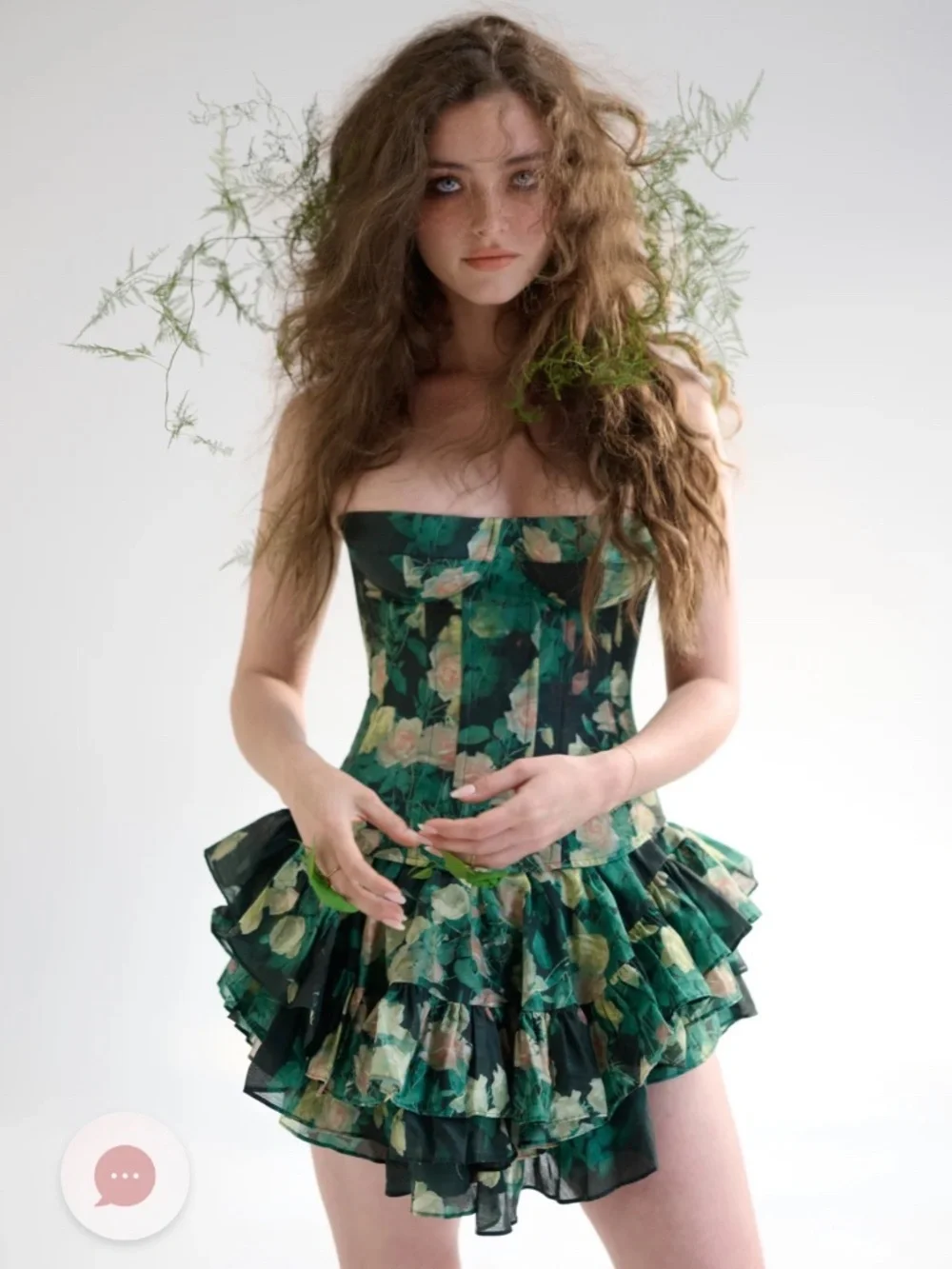 NWOT XS Selkie silk enchantment mini skirt - Picture 7 of 9